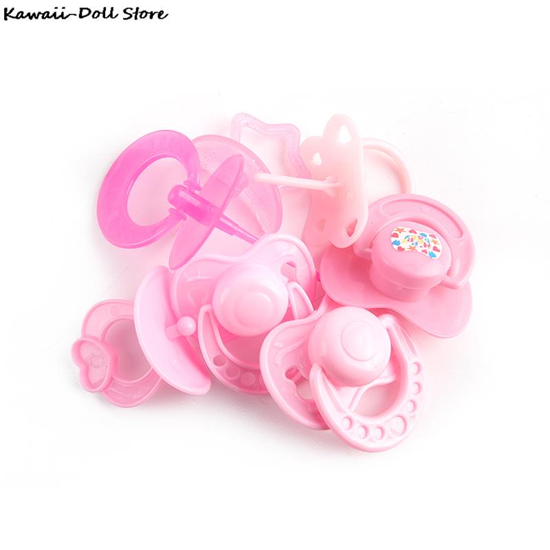 2pcs Lovely Doll Pacifier For  - огляд і ціна Baby Nursery Dolls