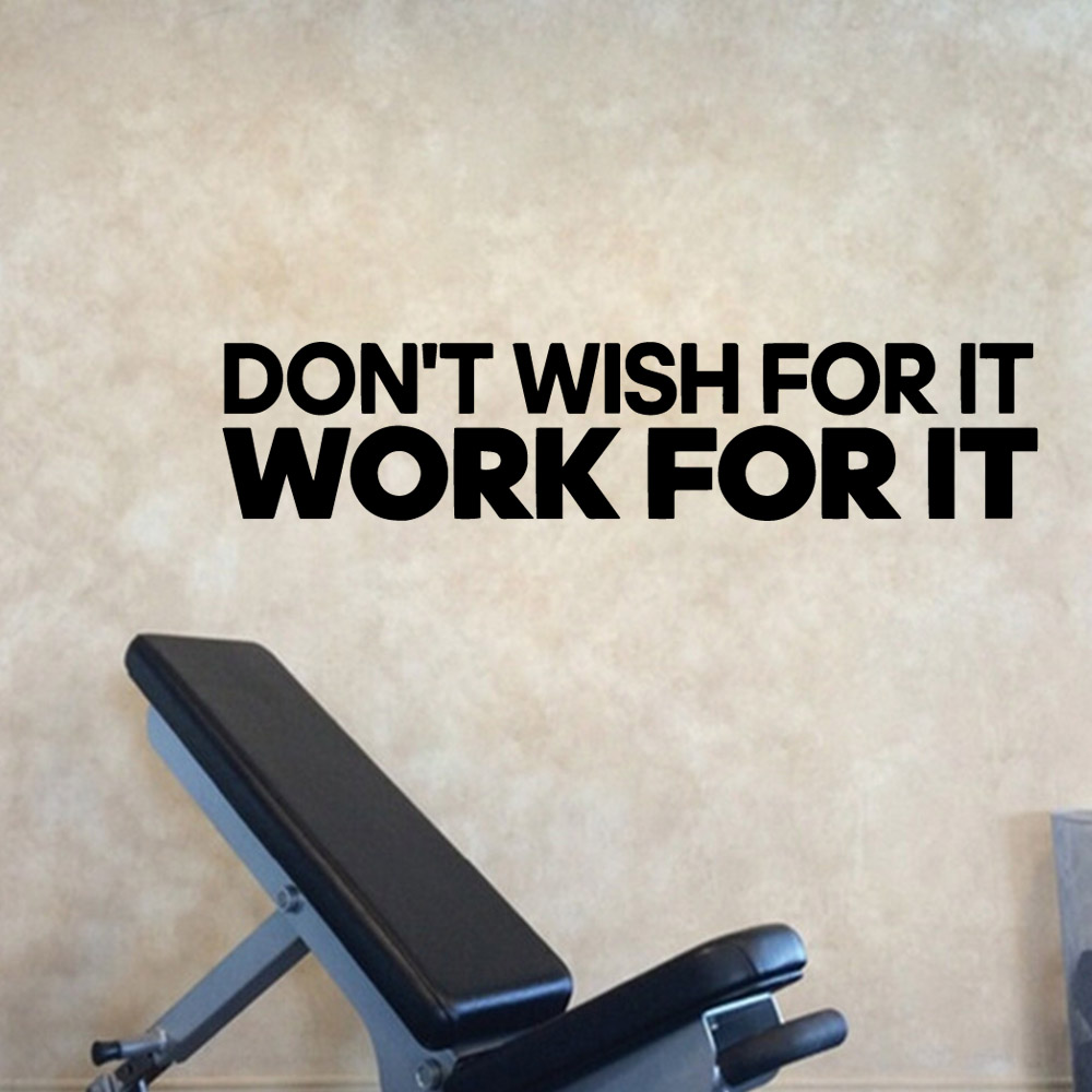 Drop Shipping GYM Wall Art Dec - огляд і ціна Baby Nursery Wallpaper