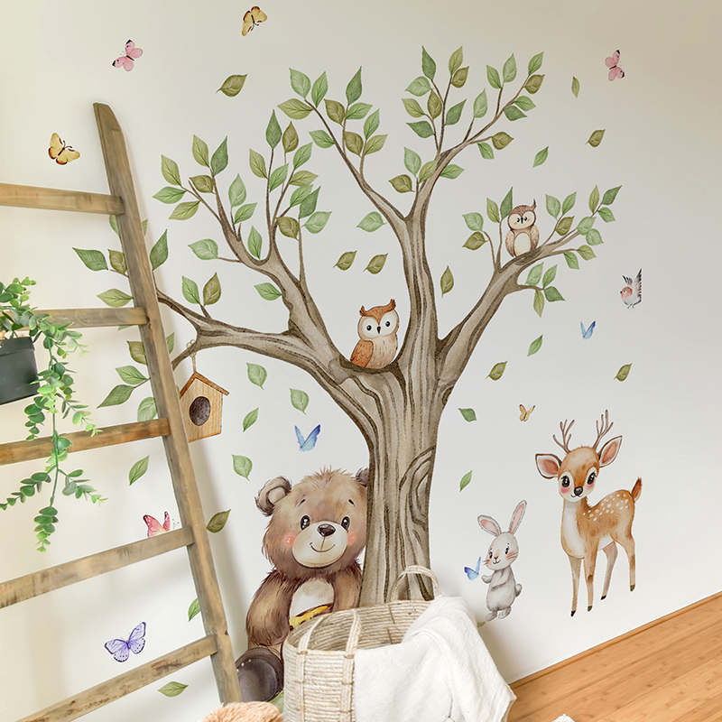 Cartoon Jungle Animals Park Wa - огляд і ціна Baby Nursery Diy