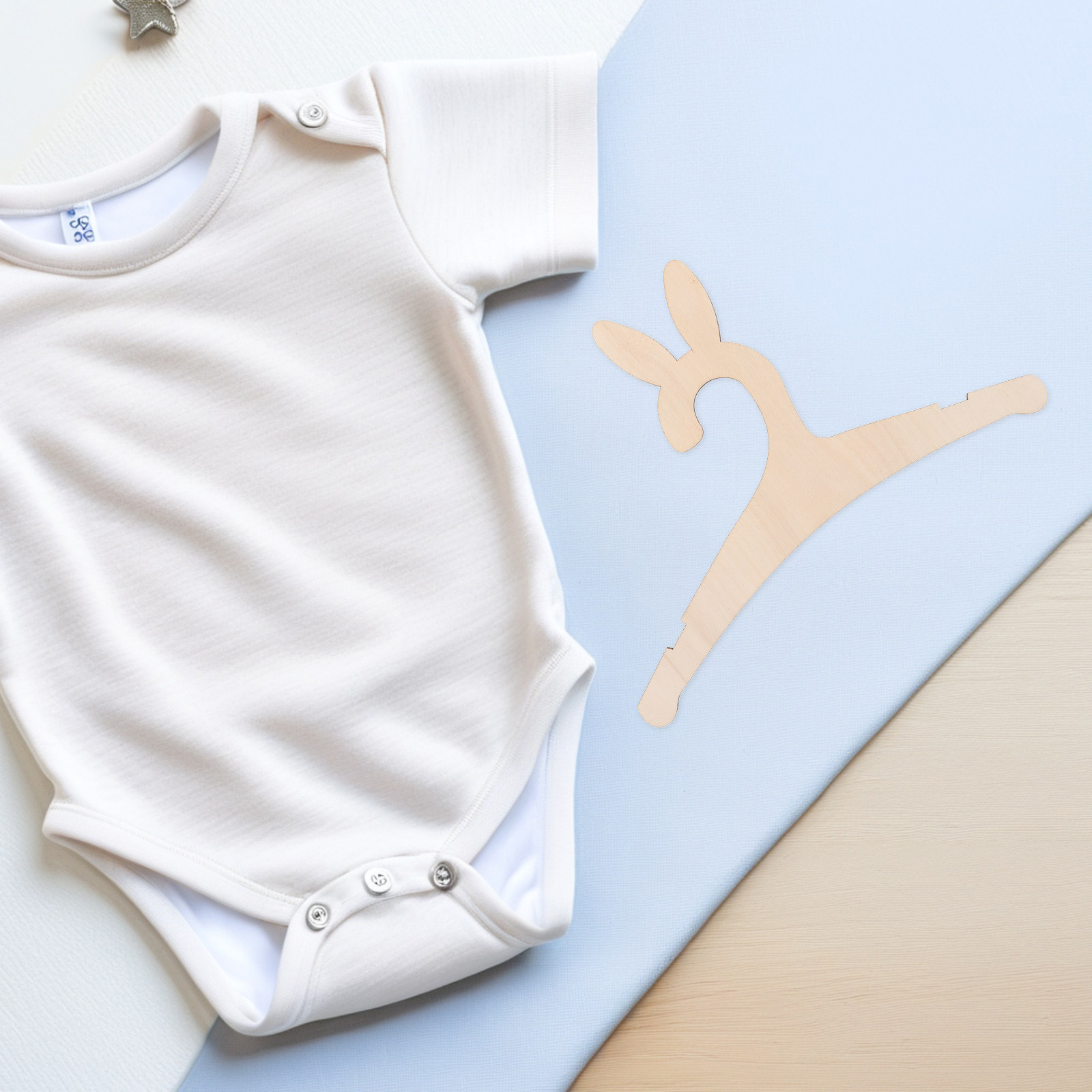 5Pcs DIY Wooden Baby Clothes H - огляд і ціна Baby Nursery Diy