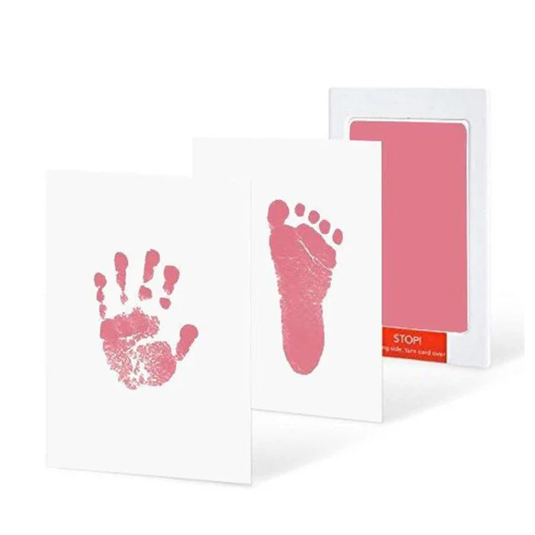 Safe Non-toxic Baby Footprints - огляд і ціна Footprint Ink Kit